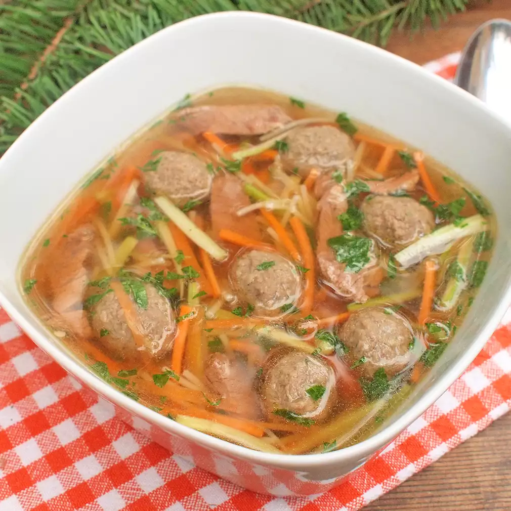 Vývar s knedlíčky