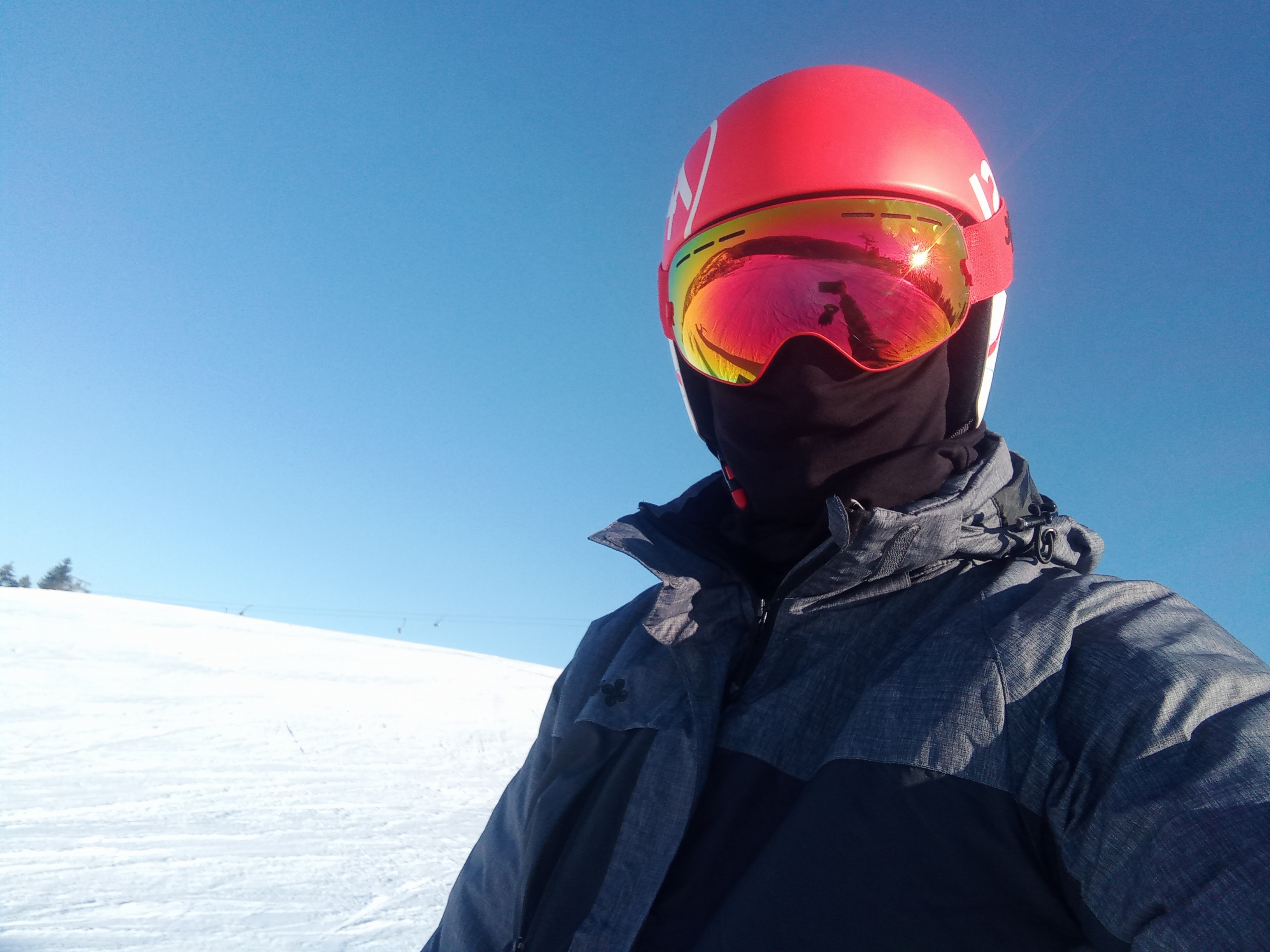 Já na snowboardu
