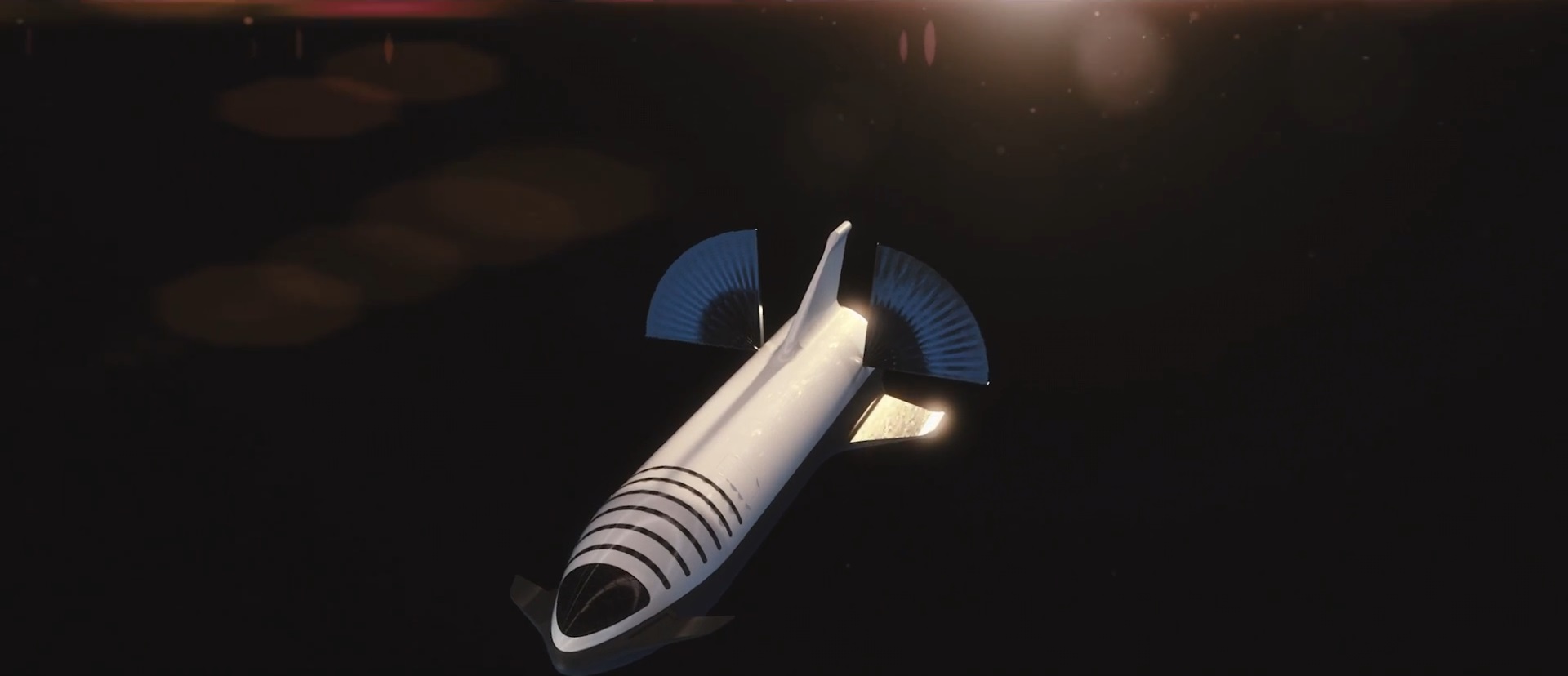 Starship Solární panely
